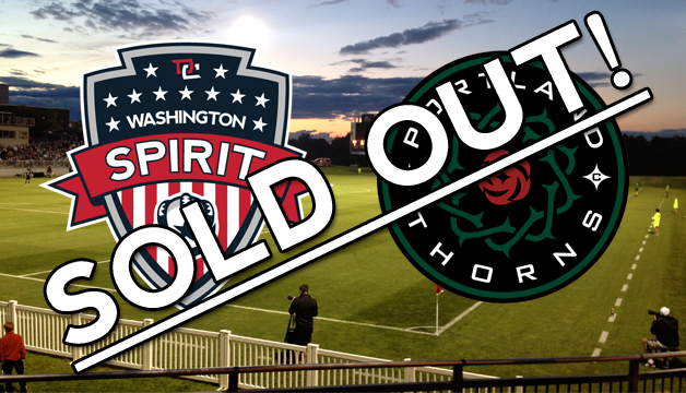 Spirit vs. Portland Thorns Officially SOLD OUT Featured Image
