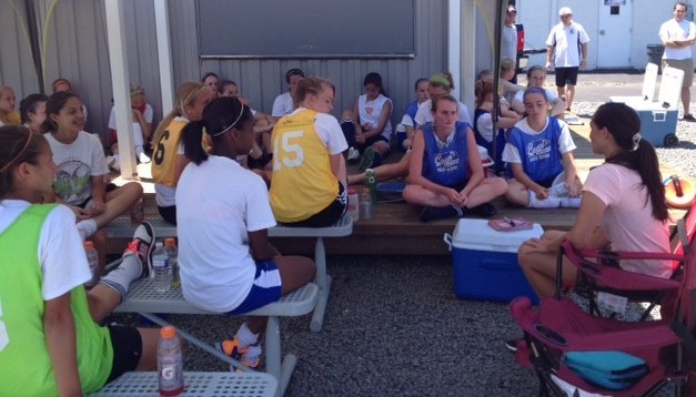 Holly King holds Q&A session at local soccer camp Featured Image