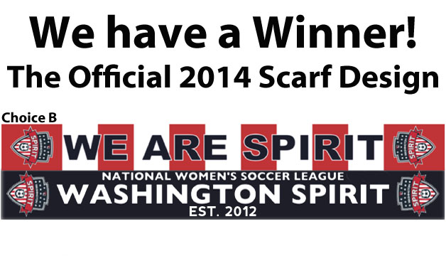 Presenting your official 2014 Washington Spirit Scarf Featured Image