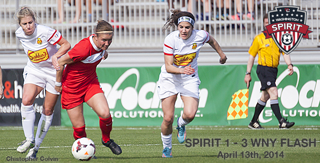 Washington Spirit Fall to Western New York Flash 1 – 3 In Home Opener Featured Image