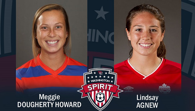 Spirit signs 2017 NWSL College Draft picks Lindsay Agnew and Meggie Dougherty Howard Featured Image