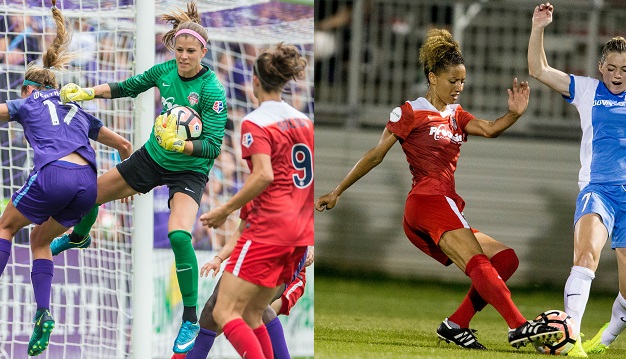 Stephanie Labbé, Estelle Johnson named to NWSL Team of the Month for April Featured Image