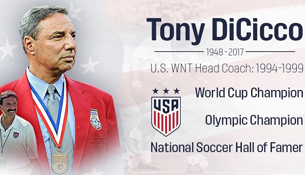 Washington Spirit, Portland Thorns FC to honor Tony DiCicco with Moment of Silence on Saturday Featured Image
