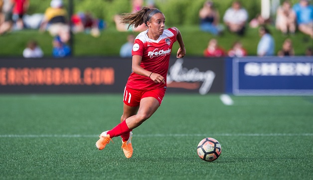 Mallory Pugh featured in new Lifetime NWSL Player Profile Featured Image