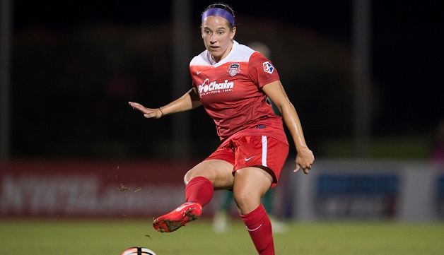 Spirit defender Whitney Church voted NWSL Player of the Week Featured Image