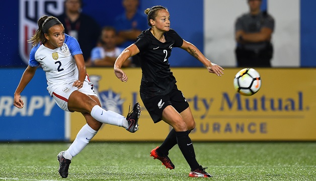 Mallory Pugh contributes goal and assist as USWNT routs New Zealand 5-0 Featured Image