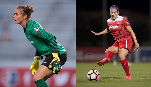 DiDi Haracic and Whitney Church earn joint nomination for NWSL Save of the Week | VOTE #SpiritSOW Featured Image