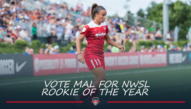 Mallory Pugh named as finalist for NWSL Rookie of the Year Featured Image