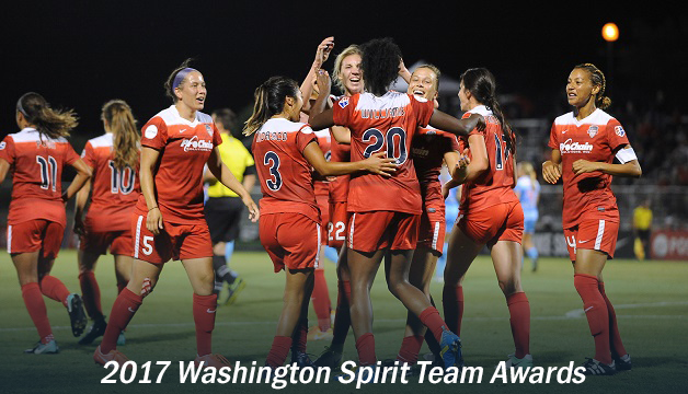 Voting is now open for 2017 Washington Spirit Team Awards Featured Image