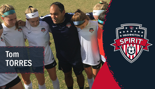 Spirit Academy – Virginia Technical Director Tom Torres joins NWSL coaching staff Featured Image