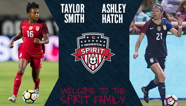 Washington Spirit acquires U.S. internationals Taylor Smith, Ashley Hatch from North Carolina Courage Featured Image