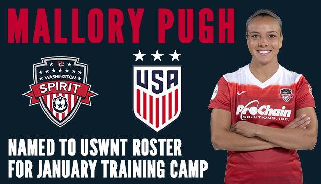 Mallory Pugh named to USWNT roster for first training camp of 2018 Featured Image
