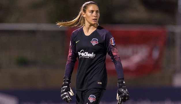 Spirit goalkeeper Aubrey Bledsoe earns 4th straight NWSL Save of the Week nomination Featured Image