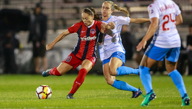 Washington Spirit falls to Chicago Red Stars 2-0 in rain drenched match Featured Image