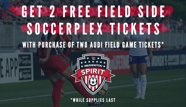 Get free Field Side tickets to a Washington Spirit home game Featured Image