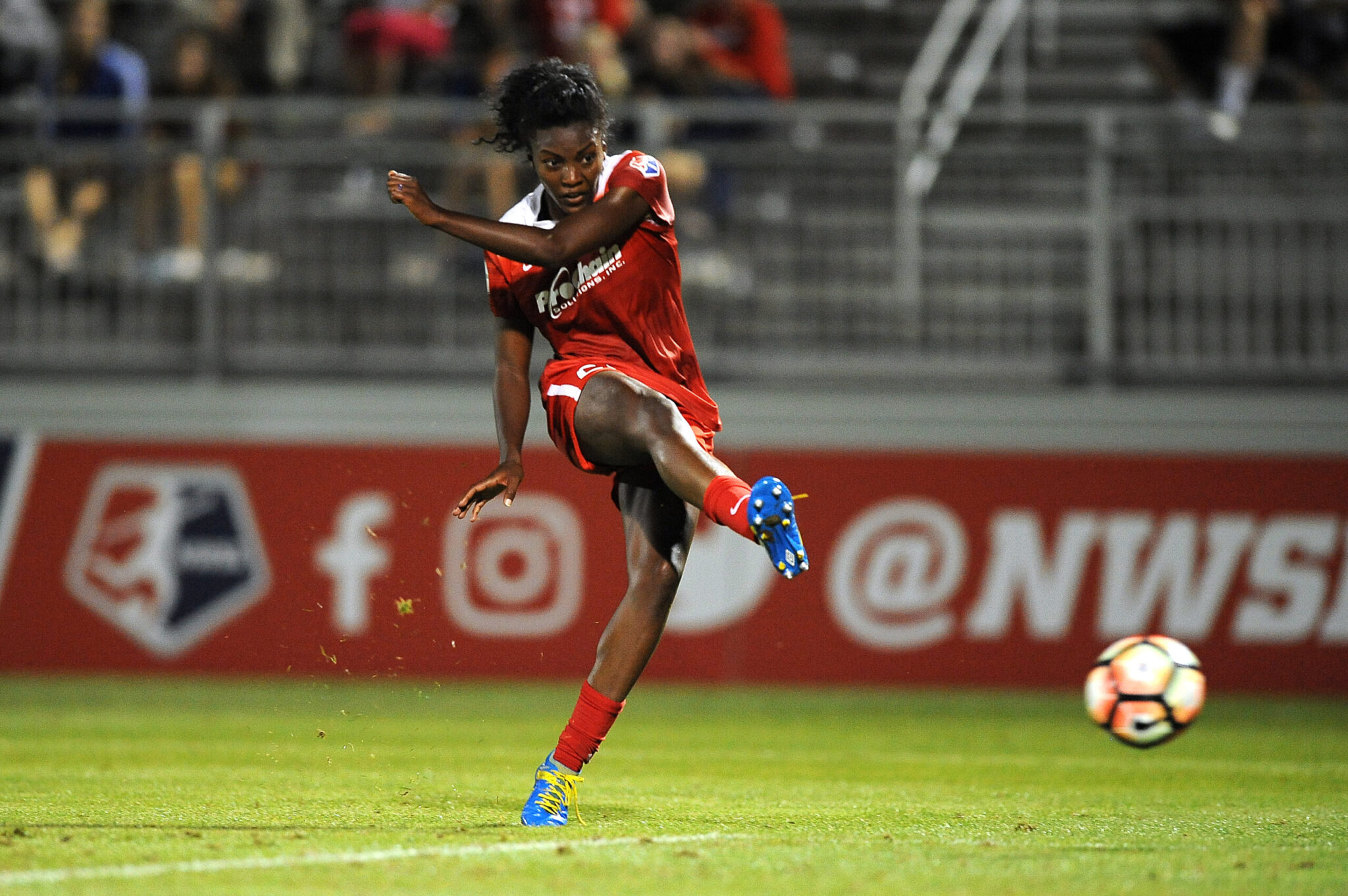 Spirit forward Cheyna Matthews makes debut for Jamaica WNT vs. Chile Featured Image