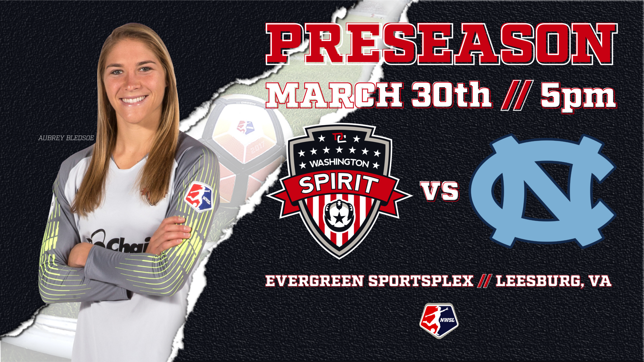 Spirit face UNC Tar Heels in Leesburg in third of four preseason matches Featured Image