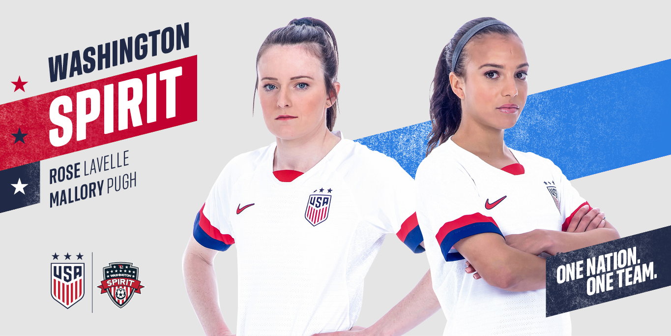 Rose Lavelle, Mallory Pugh named to 2019 WWC roster Featured Image