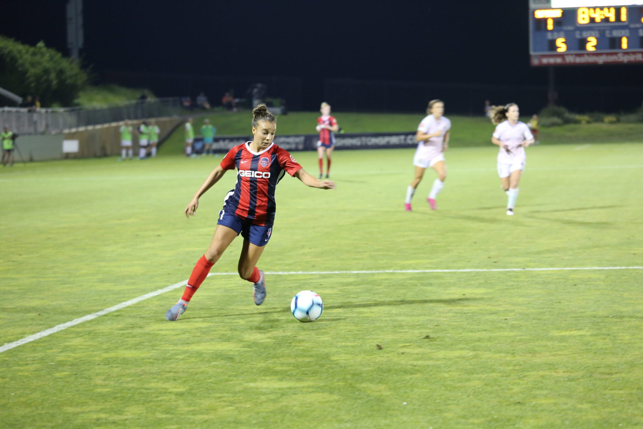 Spirit honor World Cup stars at sold out game, fall 2-1 to Houston Dash Featured Image