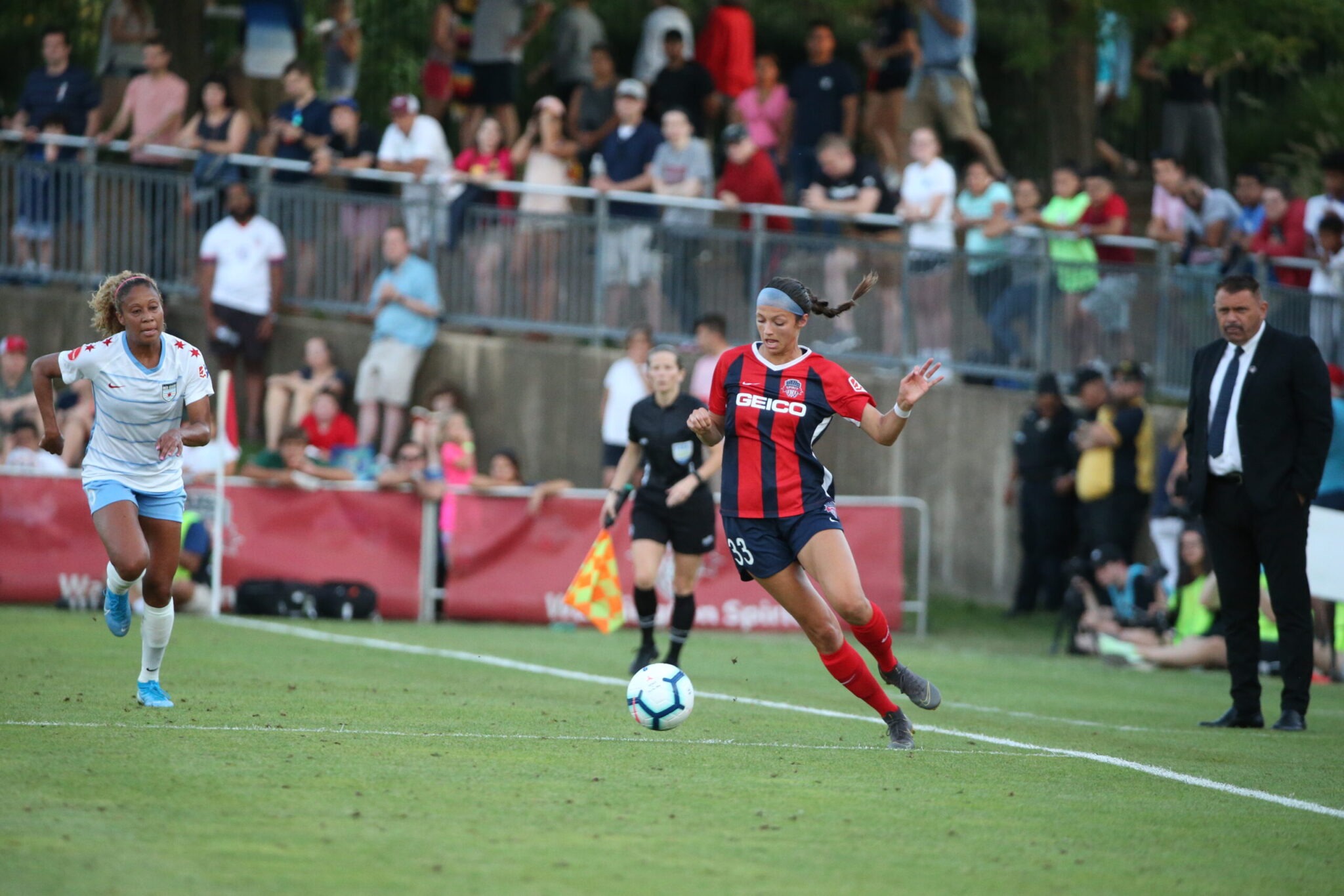 Spirit fans pack the Plex as Washington drops close match to Chicago Featured Image