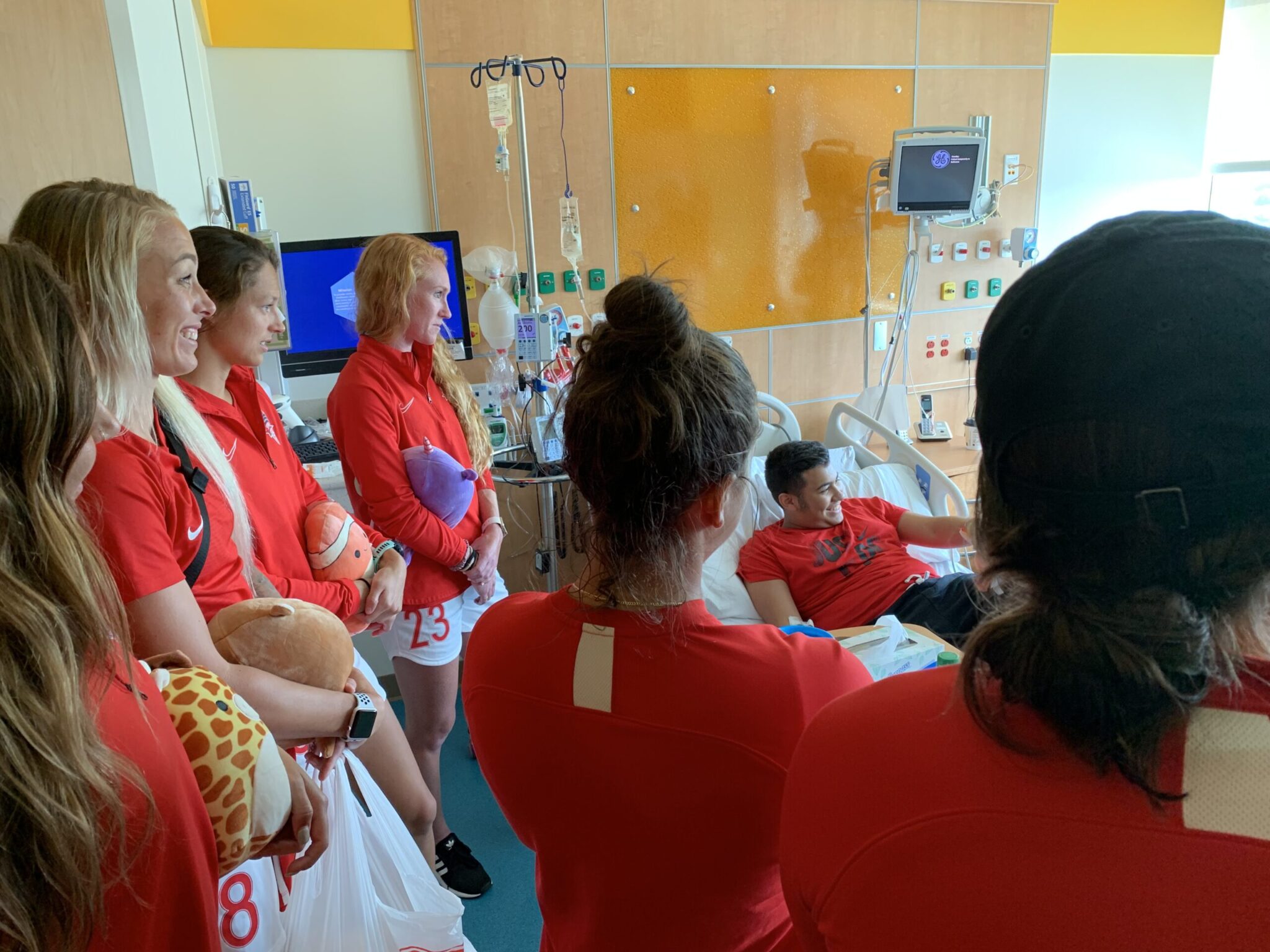 Spirit Pro Team visits Inova Children’s Hospital Featured Image