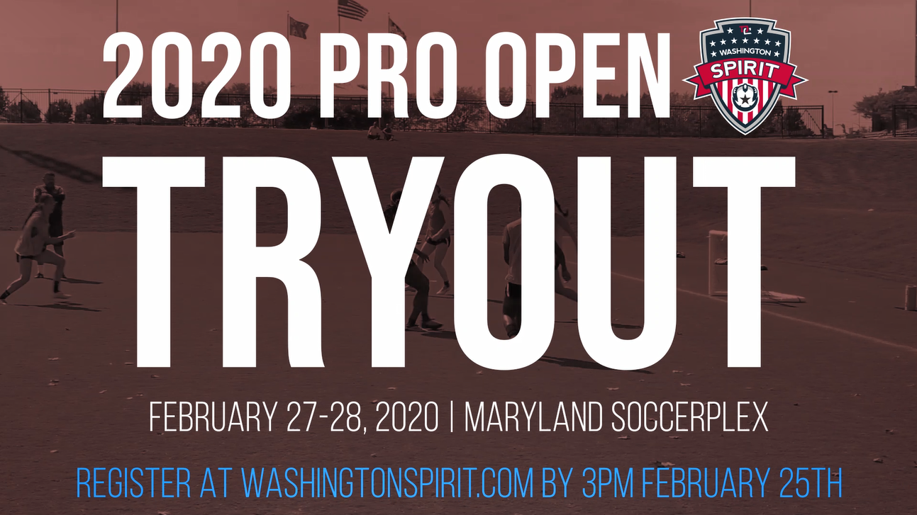 2020 Pro Tryout Information Featured Image