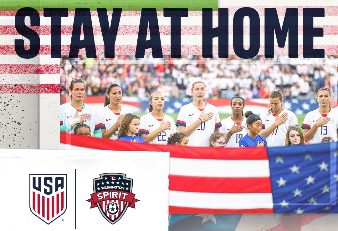 U.S. Soccer Launches “Bend the Curve. Stay at Home.” Campaign Featured Image