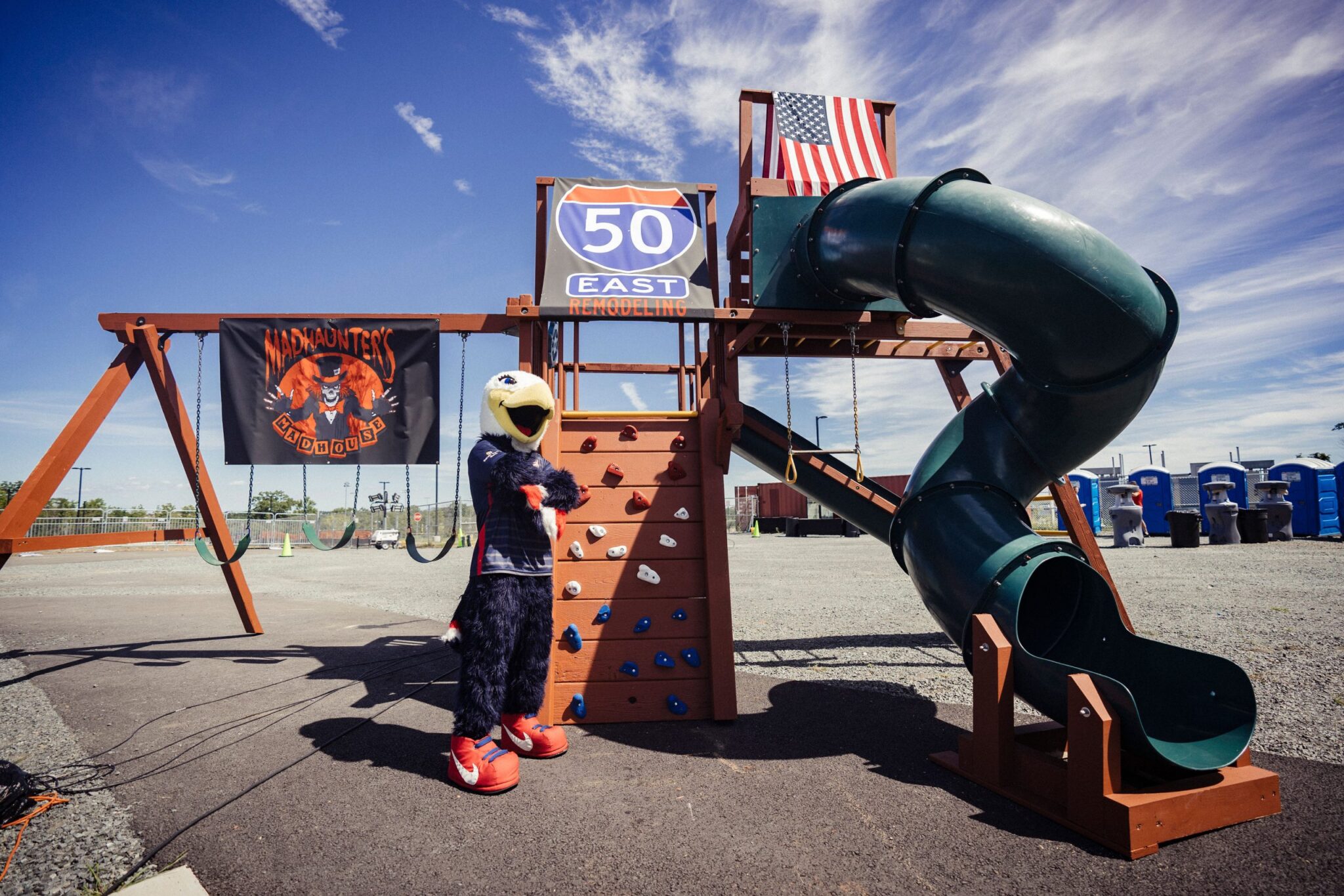 Washington Spirit, 50 East Remodeling, Madhaunter’s Madhouse donate Playground to Mobile Hope Loudoun Featured Image