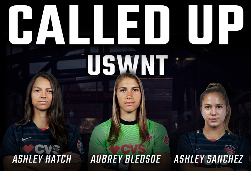 Bledsoe, Hatch, Sanchez called up to first USWNT Camp since March Featured Image