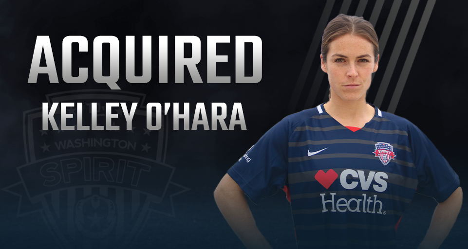 The Washington Spirit Acquire Two-Time FIFA World Cup Champion and Olympic Gold Medalist Kelley O’Hara from the Utah Royals Featured Image
