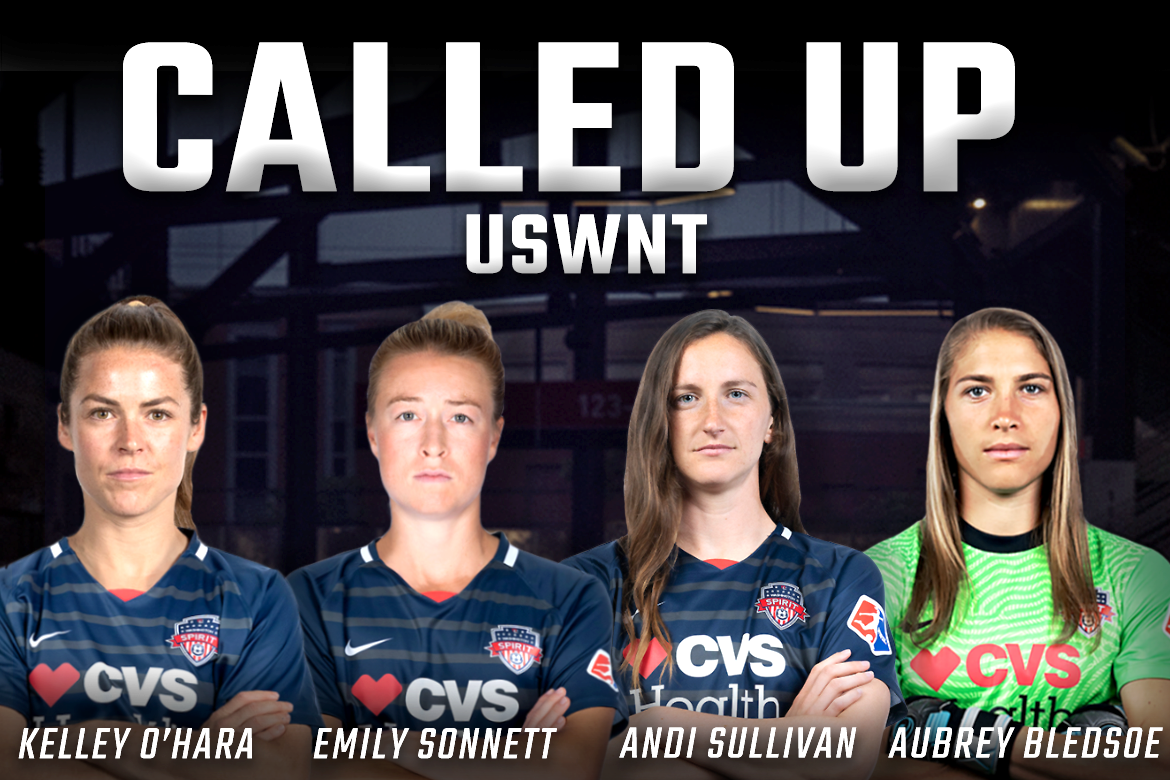 Bledsoe, O’Hara, Sonnett and Sullivan called up to first USWNT Camp of 2021 Featured Image