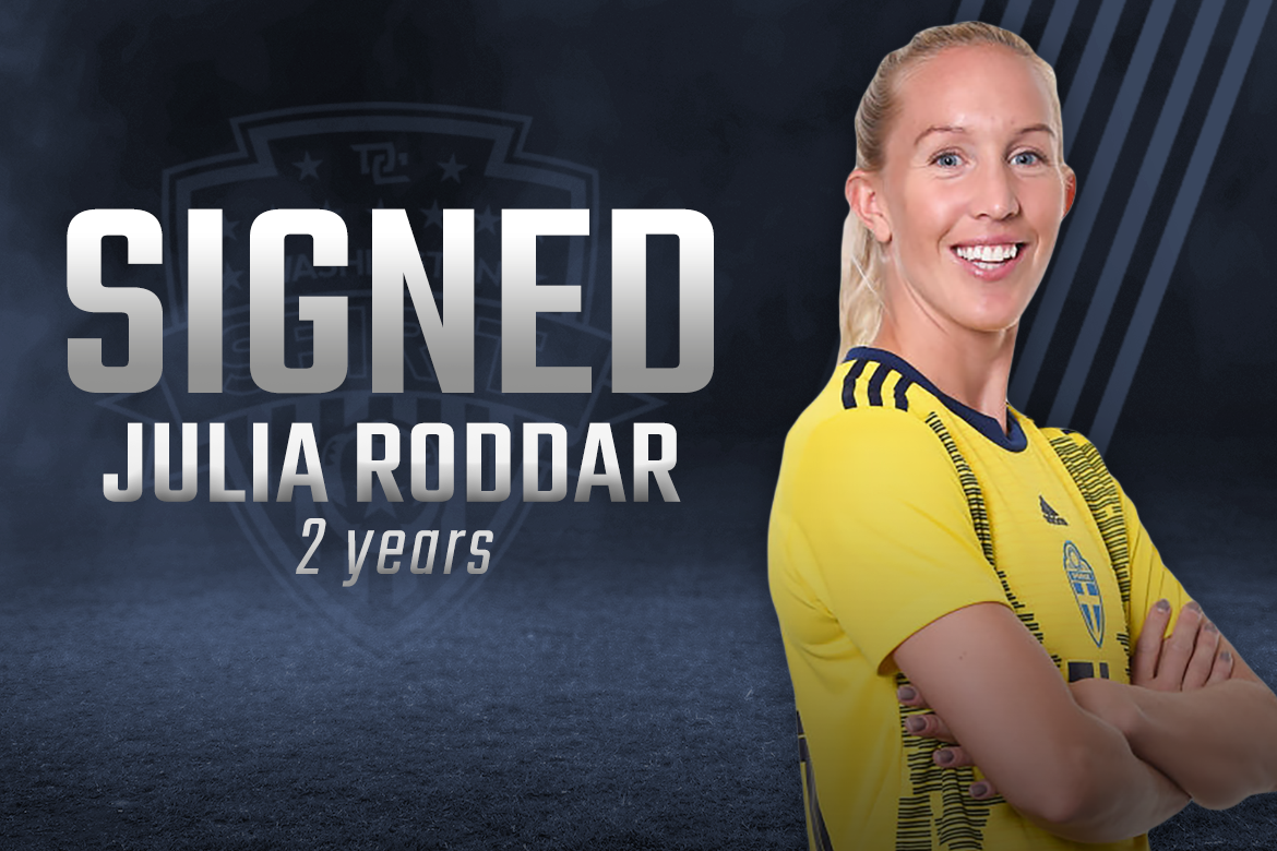 Washington Spirit sign Swedish international Julia Roddar to a multi-year contract Featured Image