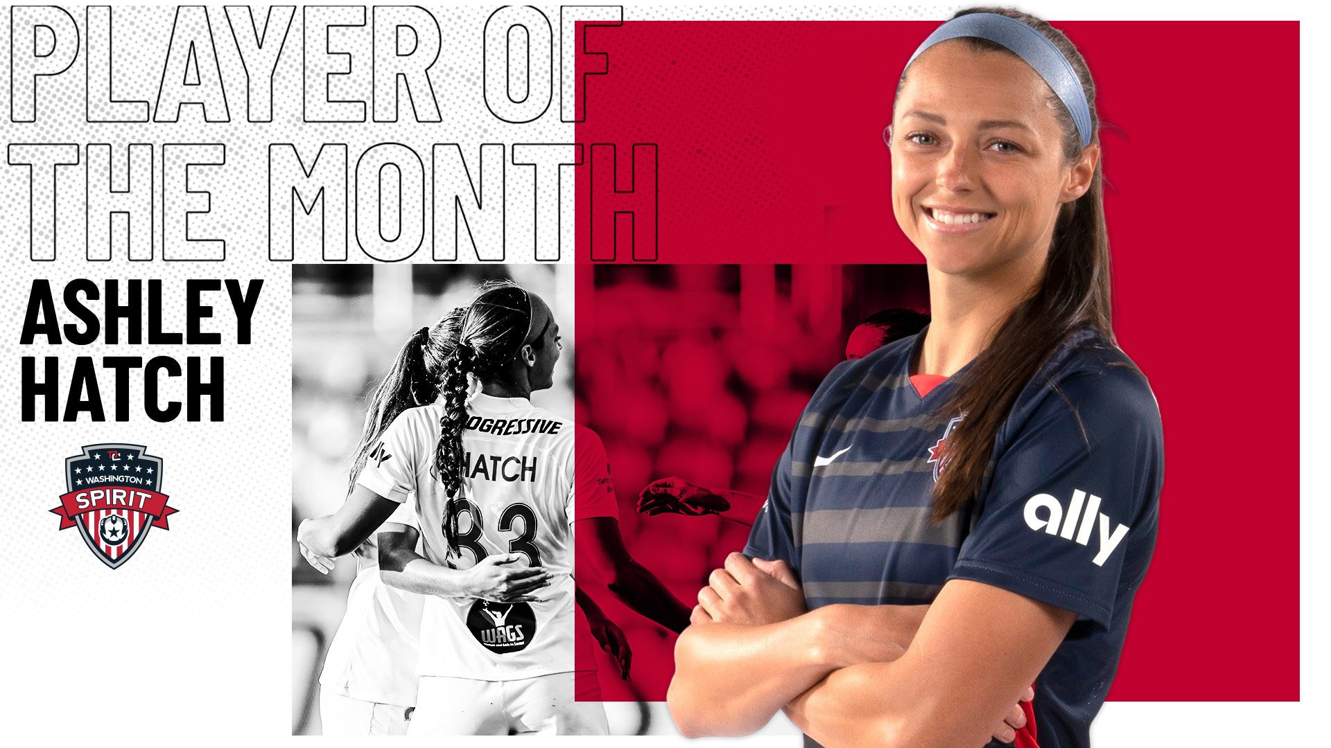 After Impressive Month of July, Hatch Named NWSL Player of the Month, Sullivan Also Named to Team of the Month Featured Image