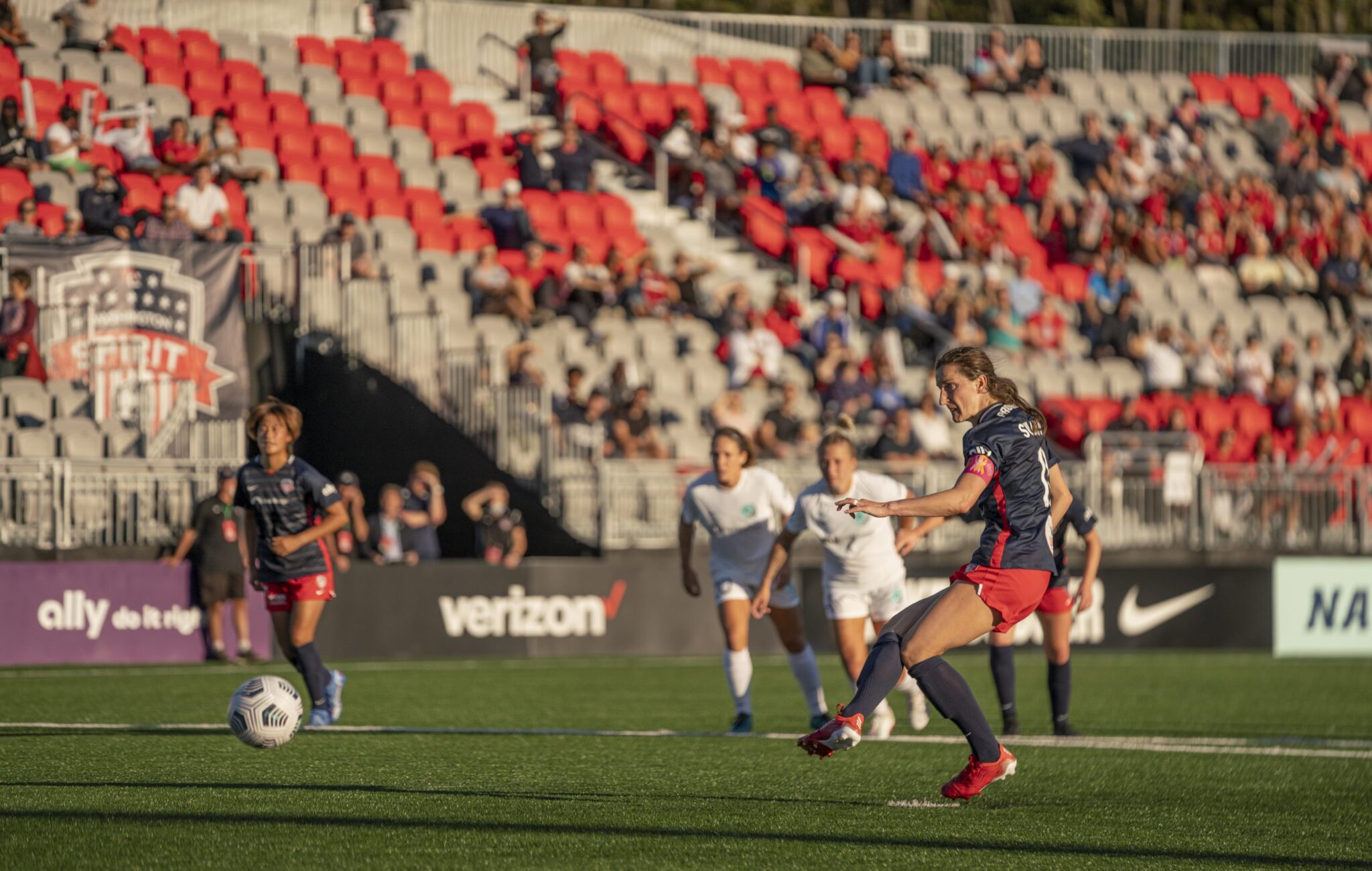 Spirit Claim Three Crucial Points in 2-1 Win Over KC NWSL Featured Image