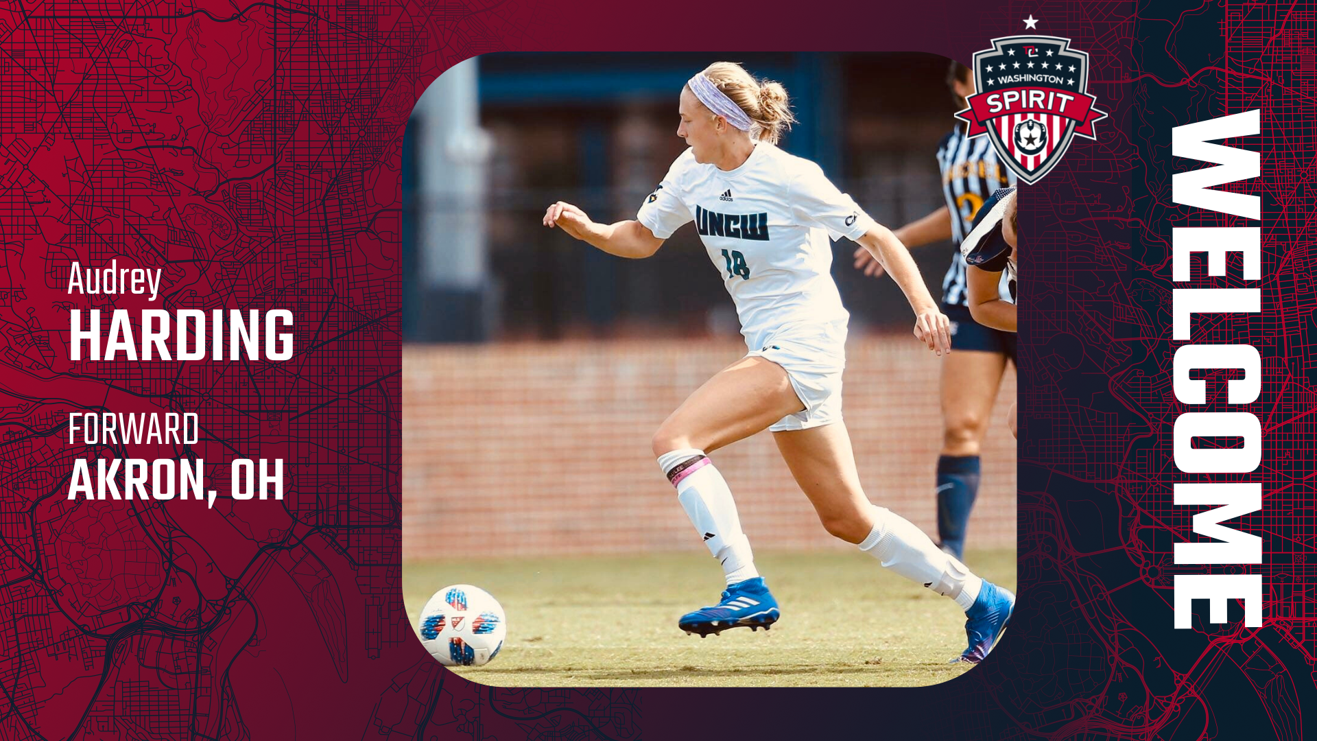 Washington Spirit select Audrey Harding 38th overall in the 2022 NWSL Draft Featured Image