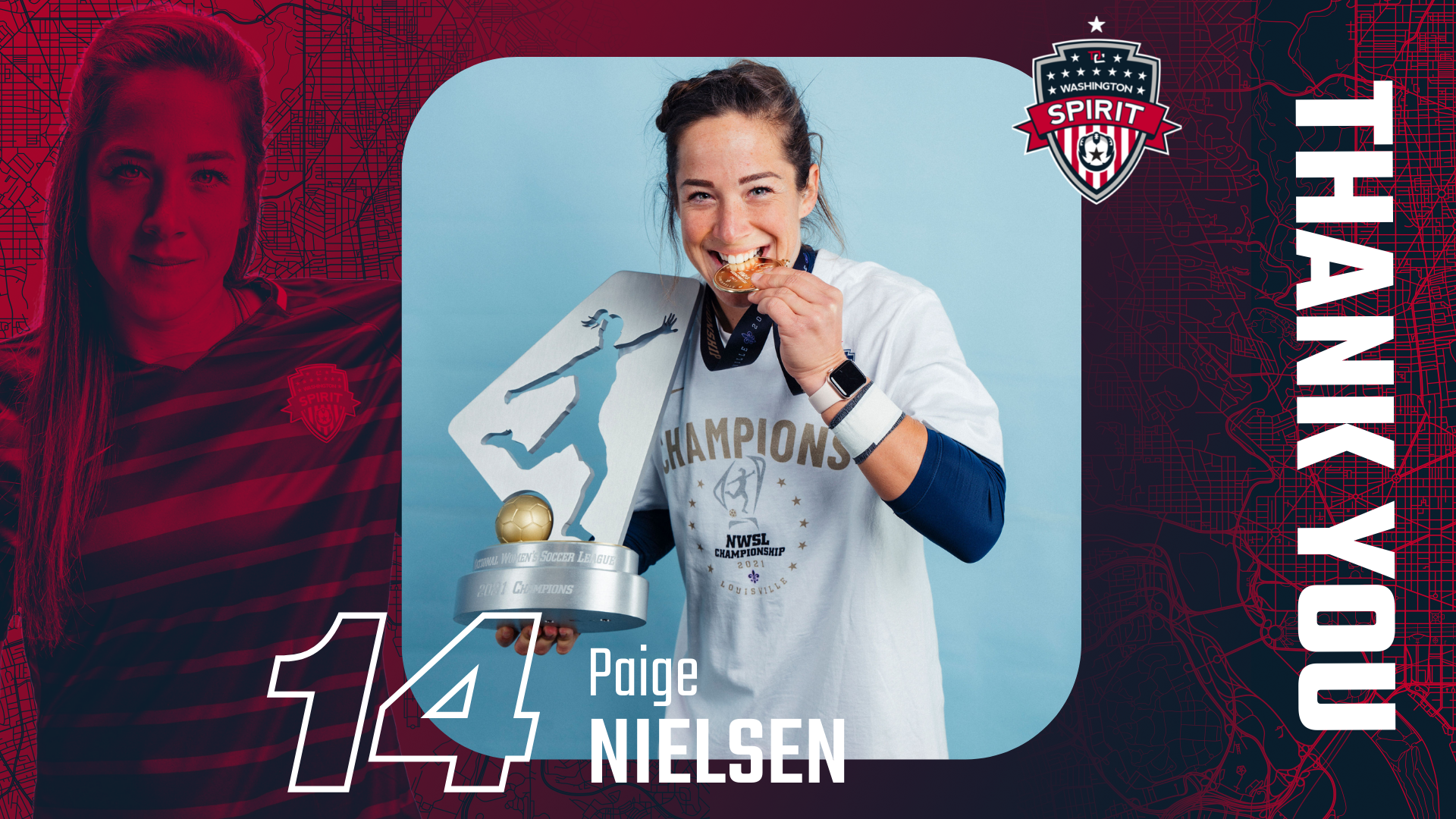 Defender Paige Nielsen Selected by Angel City FC in the 2022 NWSL Expansion Draft Featured Image