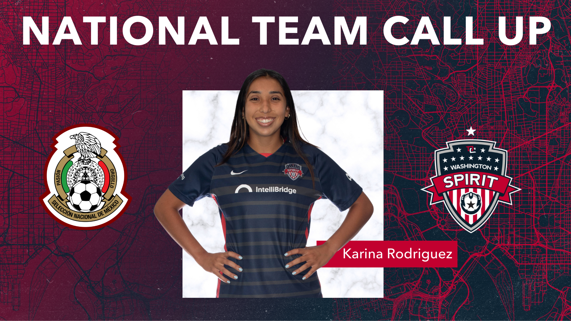Washington Spirit Defender Karina Rodriguez Called Up To Mexican National Team Featured Image