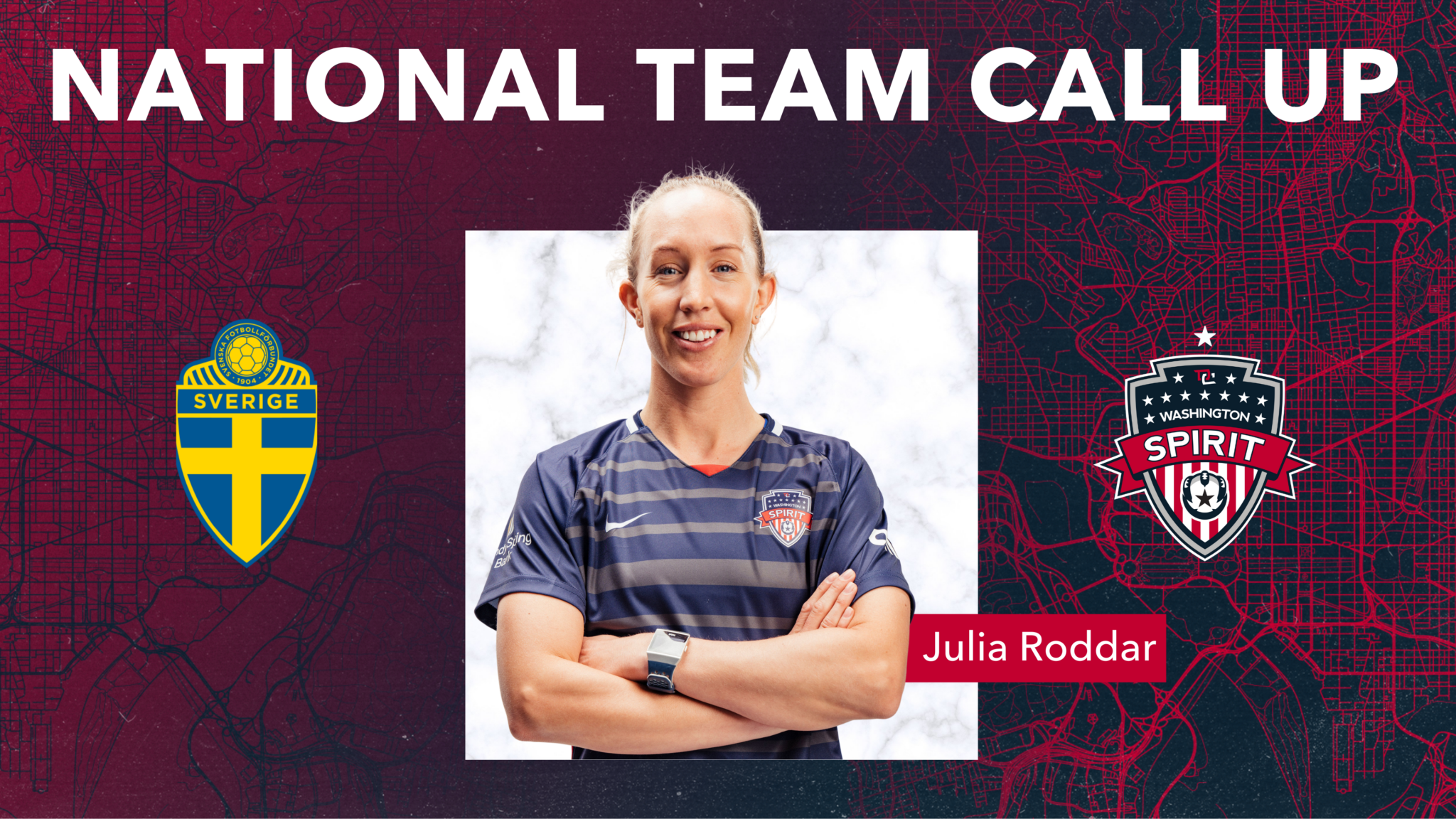 Julia Roddar Named to Sweden National Team Roster for Algarve Cup Featured Image