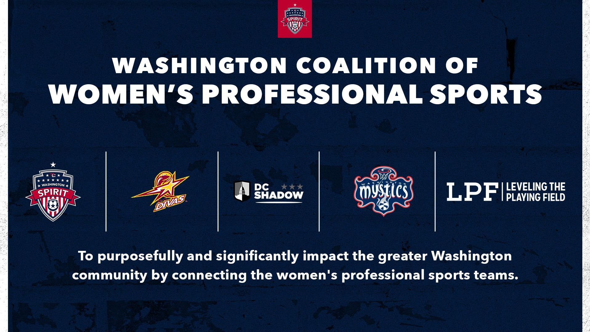 DC Professional Sports Teams Announce Creation of Washington Coalition of Women’s Professional Sports Featured Image