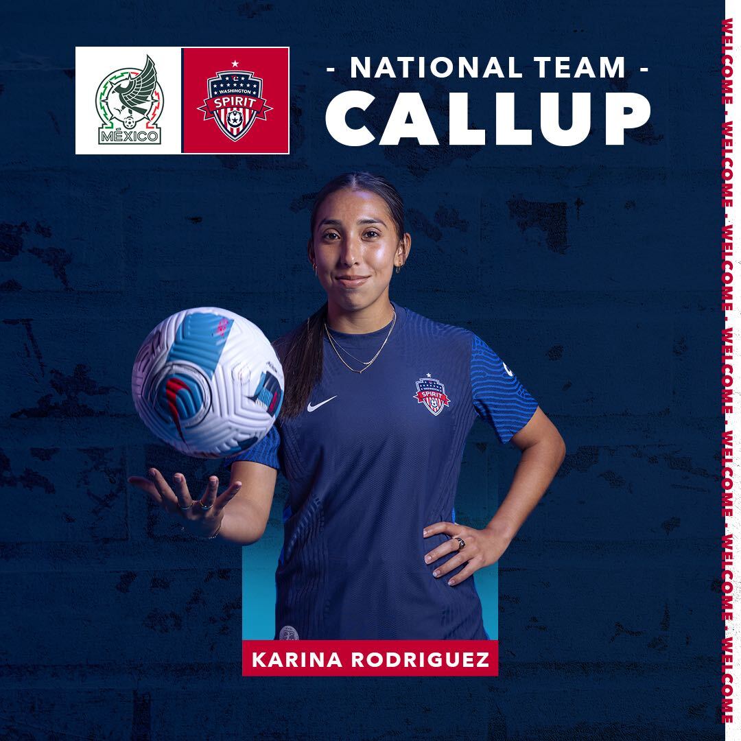 Washington Spirit Defender Karina Rodriguez Earns Another Call-Up To Mexican National Team Featured Image