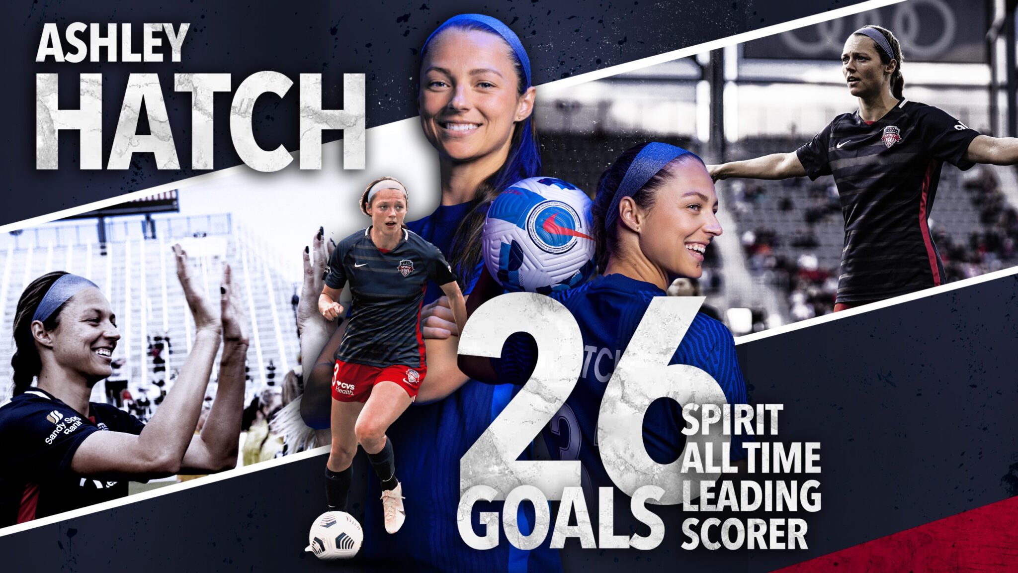 Ashley Hatch becomes Washington Spirit All-Time Leading Goal Scorer Featured Image