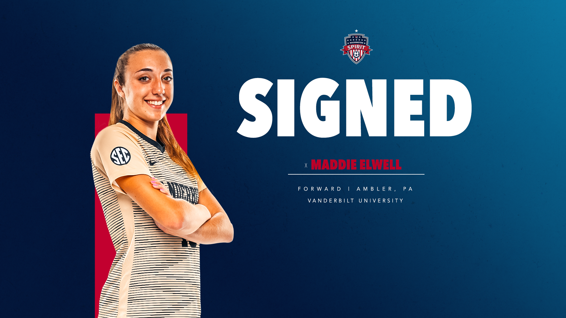 Washington Spirit Sign 2022 Draft Pick Maddie Elwell Featured Image
