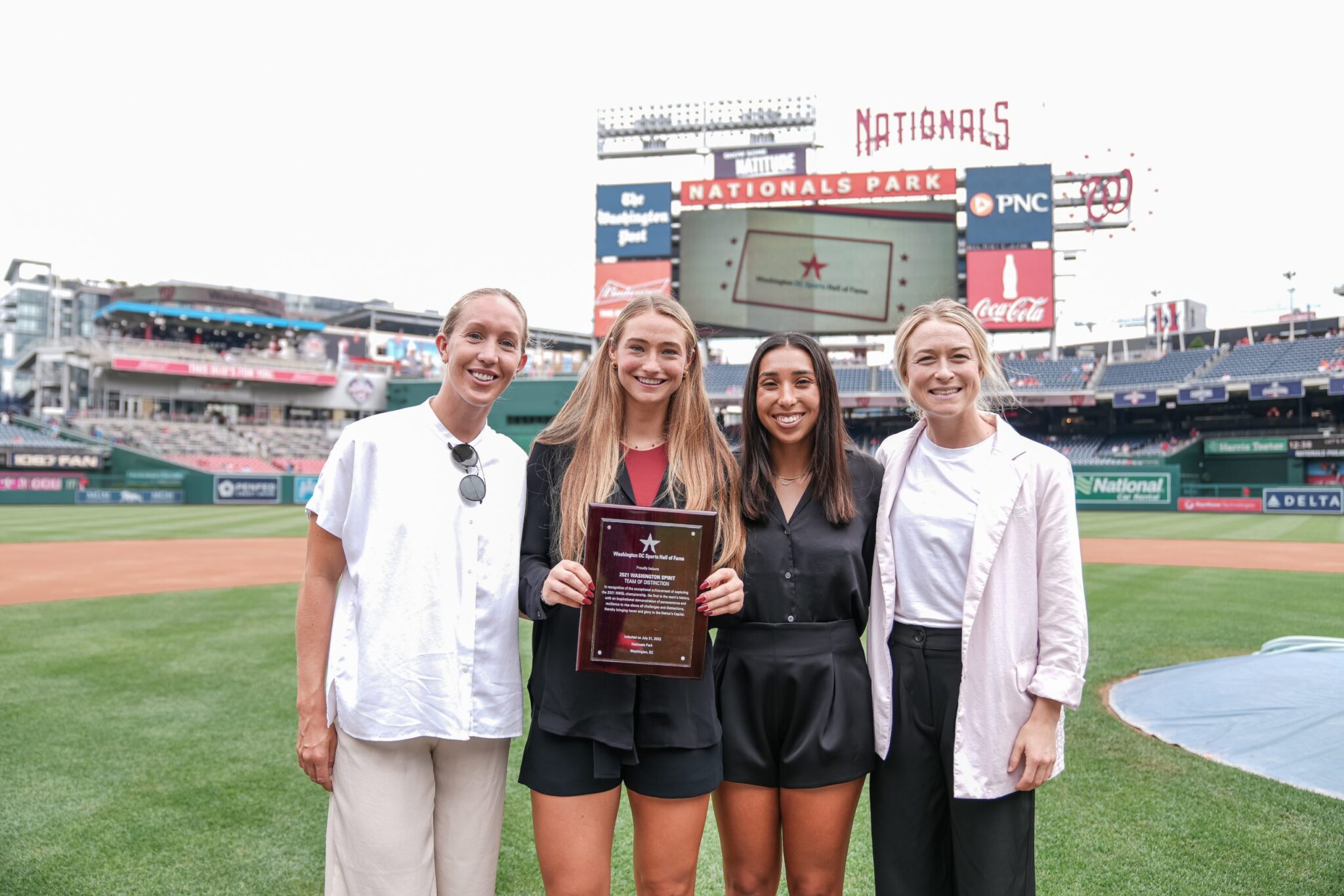 2021 Washington Spirit Named ‘Team of Distinction’ by DC Sports Hall of Fame Featured Image