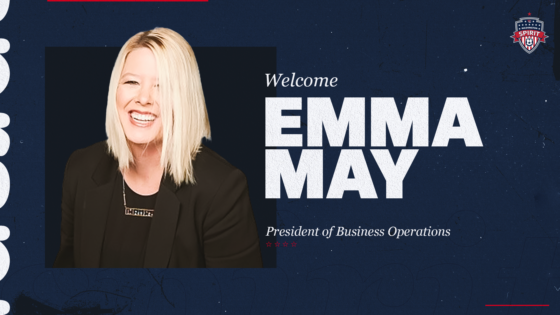 Washington Spirit Appoints Emma May as President of Business Operations Featured Image