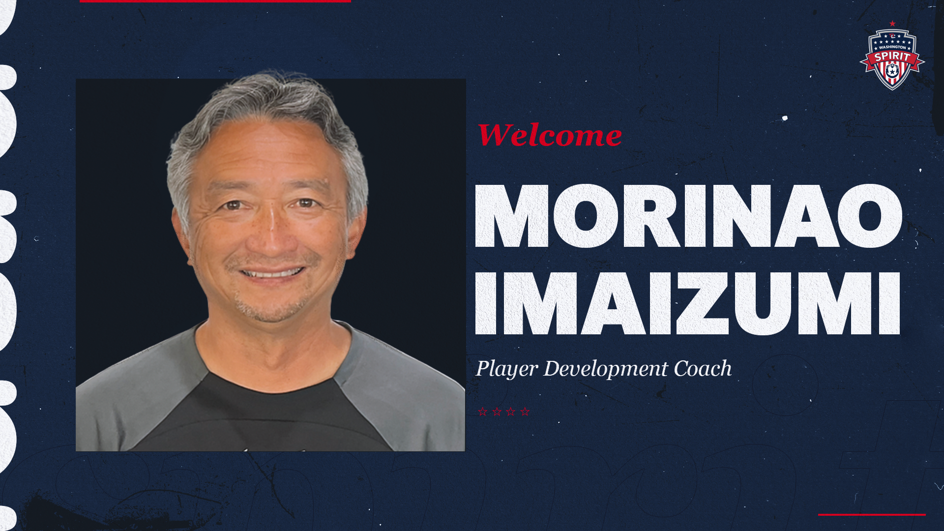 Washington Spirit Adds Player Development Coach Morinao Imaizumi to Technical Staff Featured Image