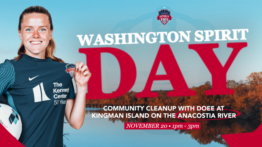 Spirit To Celebrate First Washington Spirit Day With Community Cleanup » Washington Spirit