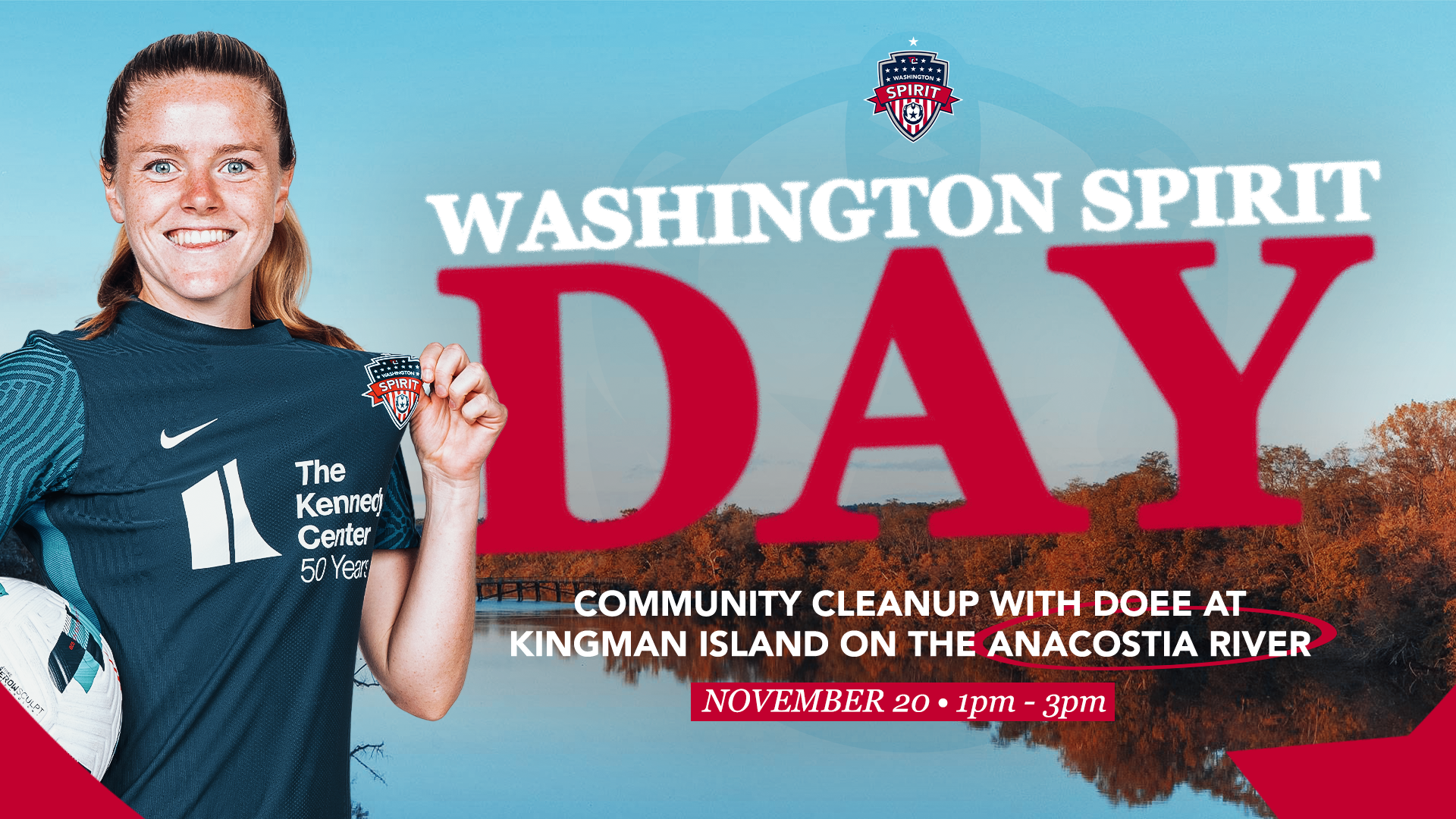 Spirit To Celebrate First Washington Spirit Day With Community Cleanup Featured Image