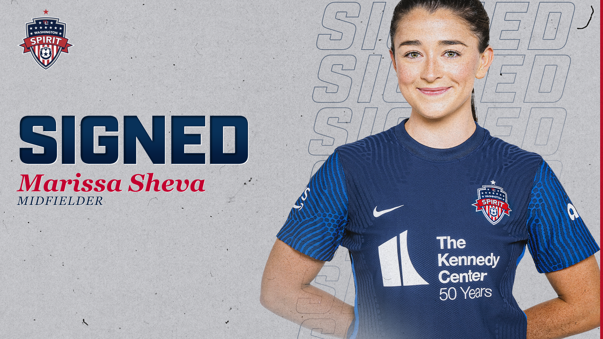 <strong></noscript>Washington Spirit Re-Signs Midfielder Marissa Sheva</strong> Featured Image