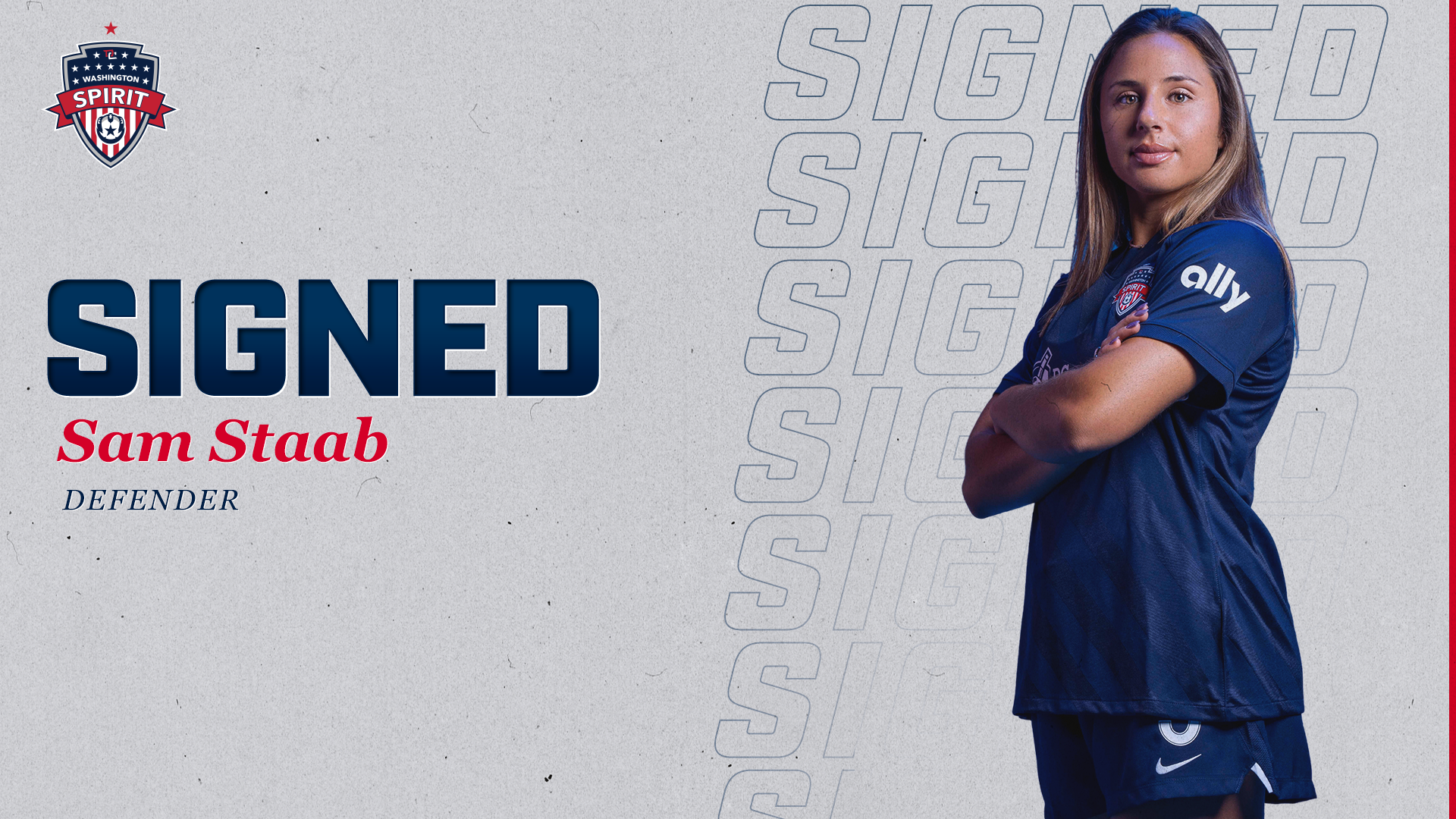 <strong>Washington Spirit Signs Defender Sam Staab to New Contract</strong> Featured Image