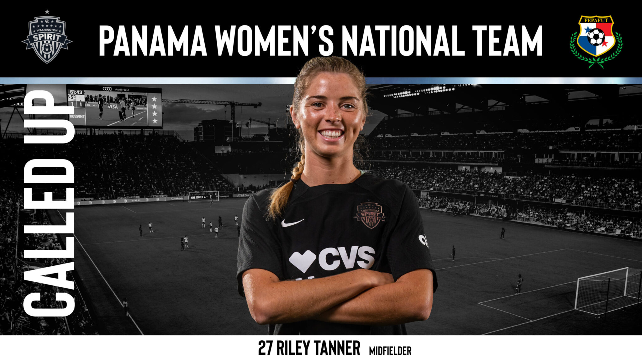 Washington Spirit First-Year Midfielder Riley Tanner Called Up to Panama National Team Featured Image